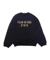Essentials Logo-print Sweatshirt In Black