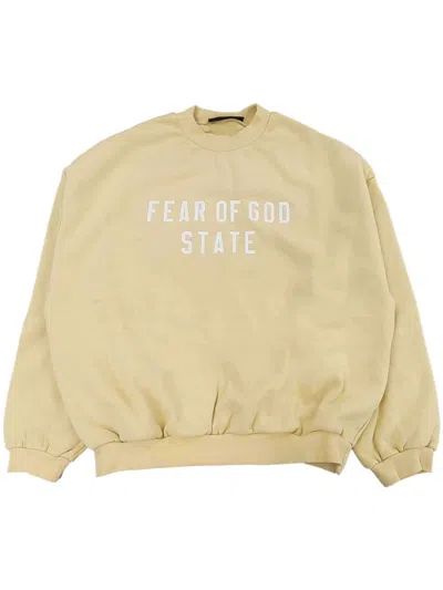 ESSENTIALS LOGO-PRINT SWEATSHIRT