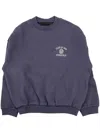 Essentials Logo-print Sweatshirt In Blau