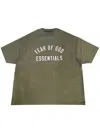 Essentials Logo-print T-shirt In 绿色