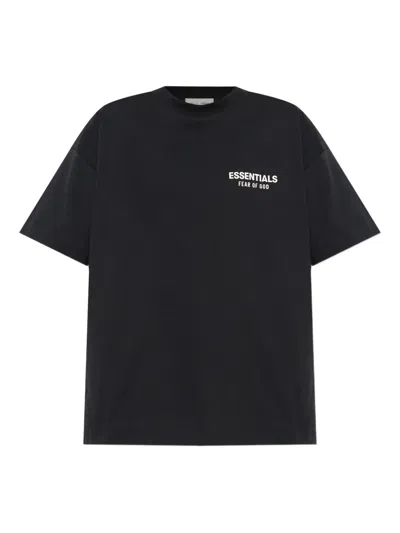 Essentials Logo-print T-shirt In Black
