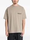 Essentials Logo-print T-shirt In Brown