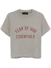 Essentials Logo-print T-shirt In Grey