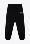 Essentials Black Jogging Trousers With Logo In Black