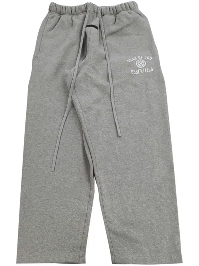 Essentials Logo-print Track Pants In Grau