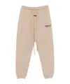Essentials Logo-printed Tie-dye Track Pants In Brown