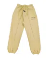 Essentials Logo-printed Tie-dye Track Pants In Yellow