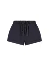 Essentials Logo Shorts In Blue