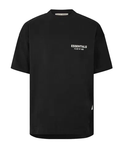 Essentials Logo Short-sleeved T-shirt In Black