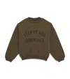 ESSENTIALS FEAR OF GOD ESSENTIALS KIDS LOGO SWEATSHIRT (2-16 YEARS)