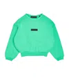 Essentials Logo Sweatshirt In Green