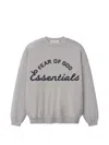 Essentials Logo Sweatshirt In Neutral