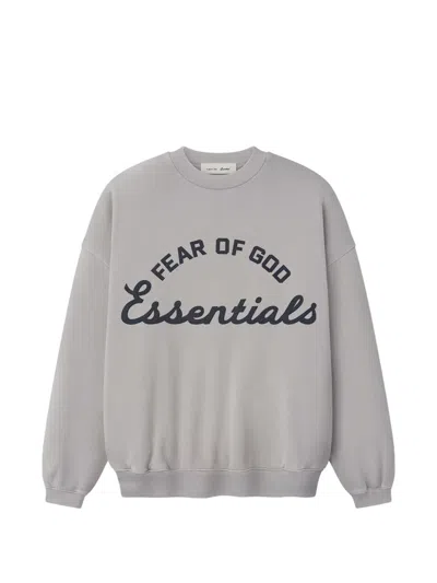 Essentials Logo Sweatshirt In Neutral