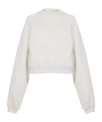 Essentials Logo Sweatshirt In Neutral