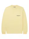 Essentials Logo Sweatshirt In Yellow