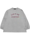 Essentials Logo T-shirt In 灰色