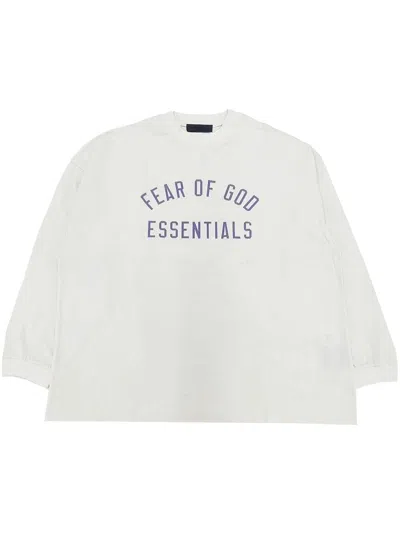 Essentials Logo T-shirt In Brown