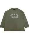 Essentials Logo T-shirt In 绿色