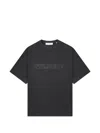 Essentials 90s Oversized Logo-print Cotton-jersey T-shirt In Black