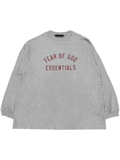 Essentials Logo T-shirt In Grey