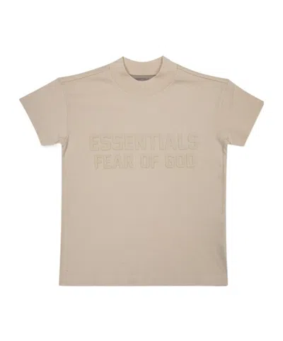 Essentials Logo T-shirt In Nude