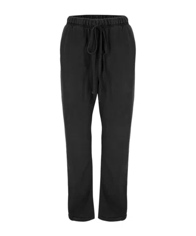 Essentials Logo Track Pants In Black