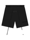 Essentials Logo Track Shorts In Black