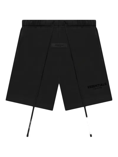 Essentials Logo Track Shorts In Black