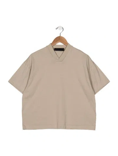 Pre-owned Essentials Kids' Logo V-neck In Neutrals