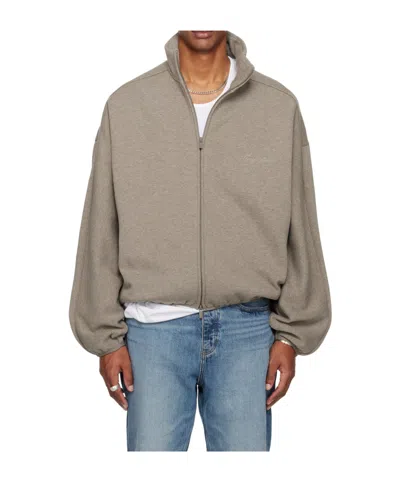 ESSENTIALS LOGO ZIP-UP TRACK JACKET