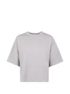 Essentials Logo-detail T-shirt In Gray