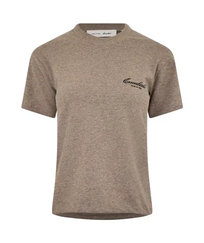 Essentials Classic Short Sleeve Tee In Brown