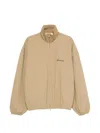 Essentials Logo-embroidered Jacket In Neutral