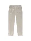 Essentials Logo-patch Elasticated Trousers In Gray