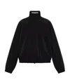 Essentials Logo-patch Jacket In Black