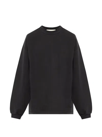 Essentials Logo-patch Sweater In Black