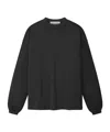Essentials Logo-patch Sweater In Black