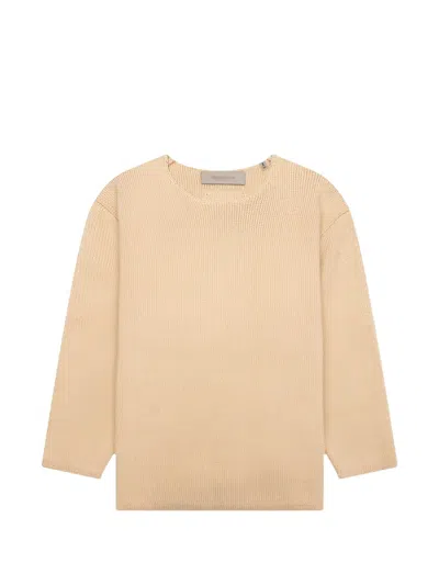 Essentials Kids' Logo-patch Sweater In Neutral