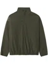 Essentials Logo-patch Sweatshirt In Green