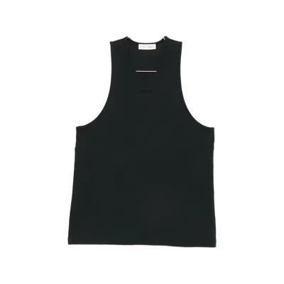 ESSENTIALS ESSENTIALS LOGO-PATCH TANK TOP