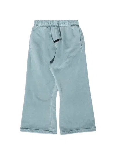 Essentials Kids'  Logo-patch Track Pants In Blue