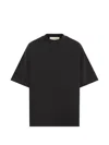 Essentials Logo-patch T-shirt In Black