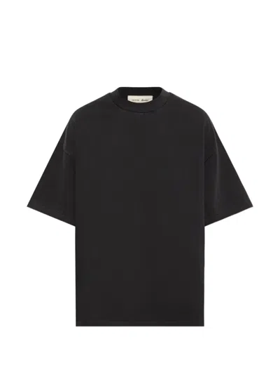 Essentials Logo-patch T-shirt In Black