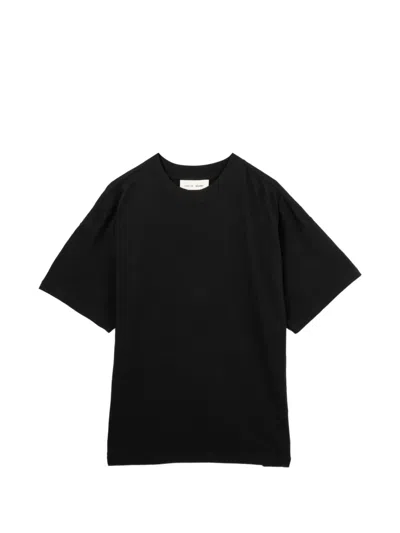Essentials Logo-patch T-shirt In Black