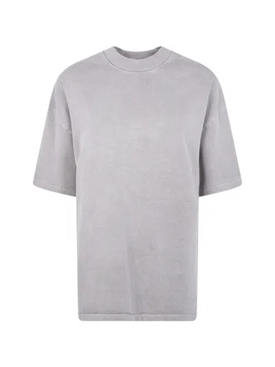Essentials Logo-patch T-shirt In Gray
