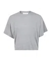 Essentials Logo-patch T-shirt In Gray