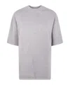 Essentials Logo-patch T-shirt In Gray