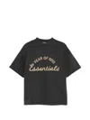 Essentials T-shirt 785sp261011k 0-faded Black In Black