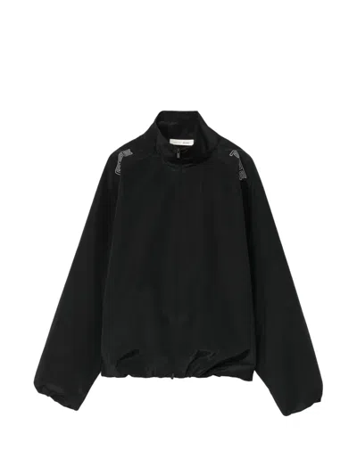 Essentials Logo-print High-neck Jacket In Animal Print