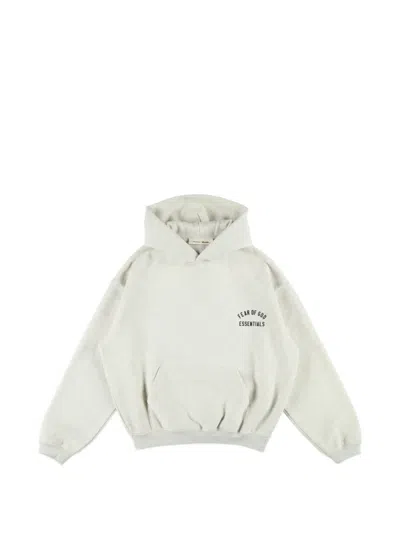 Essentials Kids'  Logo-print Hoodie In Neutral